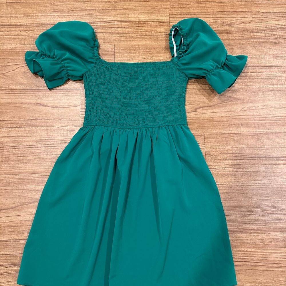 Emerald Green Dress